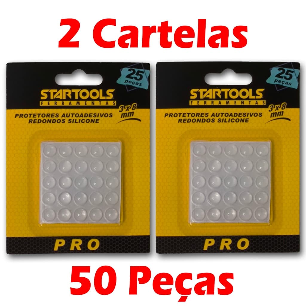 50 Unidades Protetor de Silicone Anti Impacto Auto Adesivo Gota Proteção Móveis Parede Porta Janelas