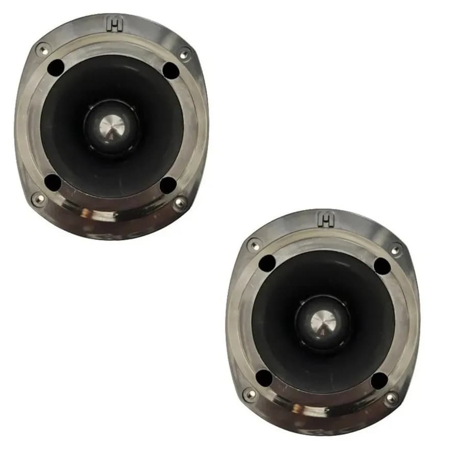 Kit 2 Super Tweeter Musicall Tm 400 Trio 150w Rms 8 Ohms St 400 Alto falante Som Automotivo