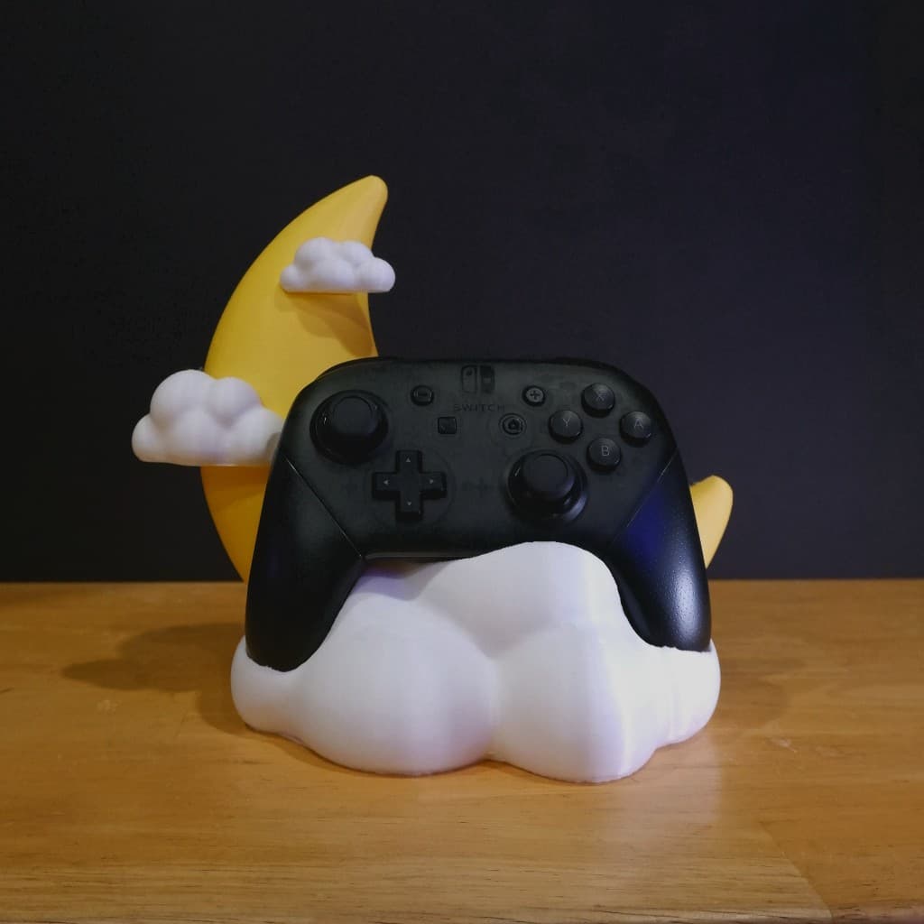 Suporte para Controle Nintendo Switch Pro - Nuvem e Lua