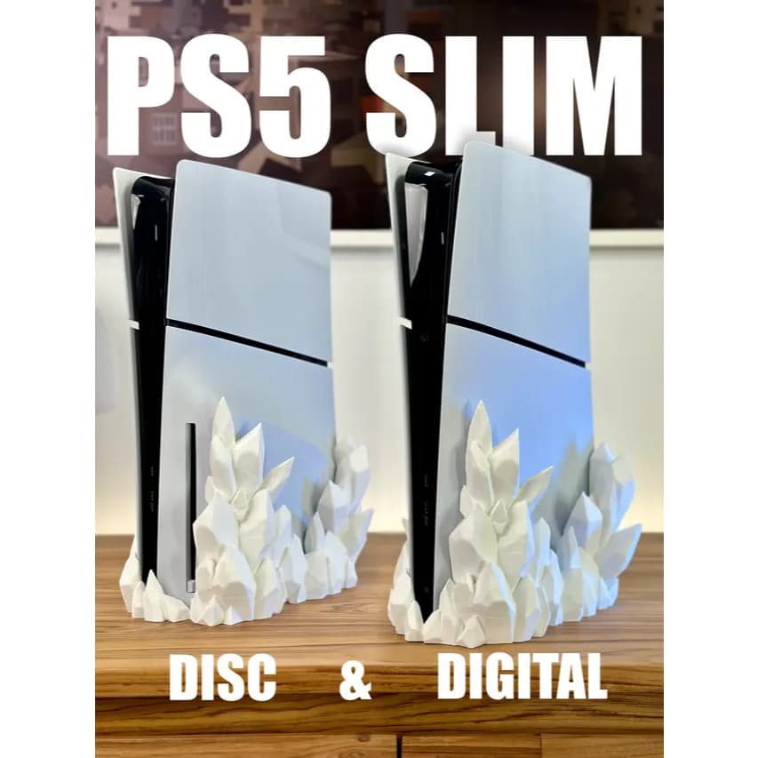 Playstation 5 Suporte de Mesa Modelo Cristal Decorativo Acessório para PS5