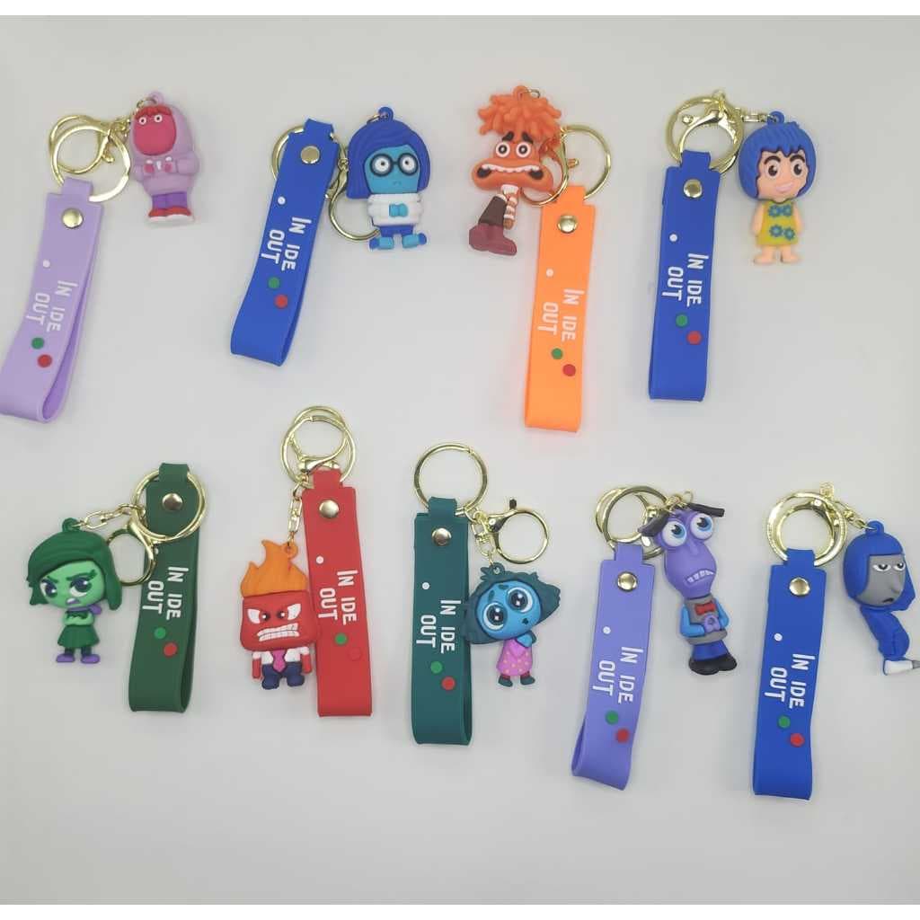 Chaveiros Divertidamente 2 Acessórios para Malas, Presentes para Fãs Coleção