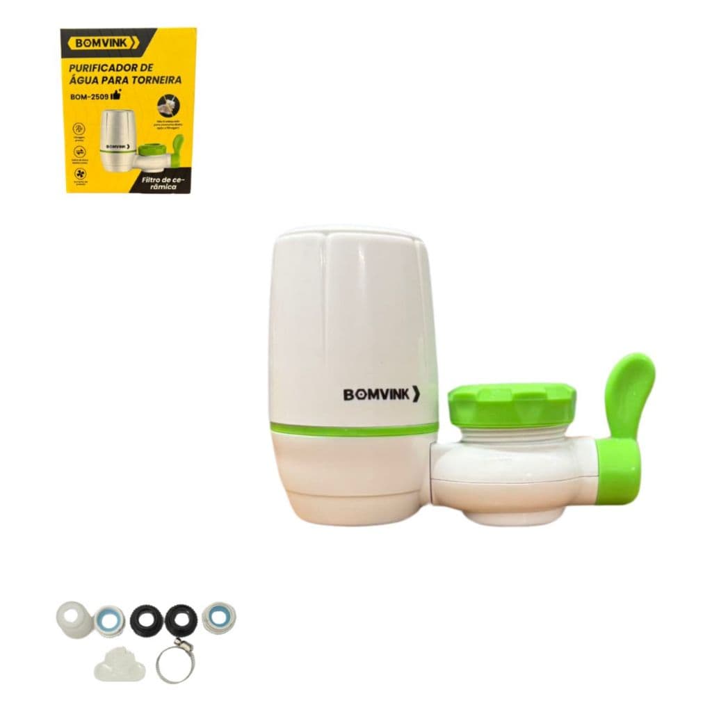 Purificador De Água Para Torneira De Cozinha Filtro Cerâmica