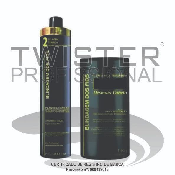 Kit Selagem dos Fios Twister BDF P 2 mais BTXultra Preto