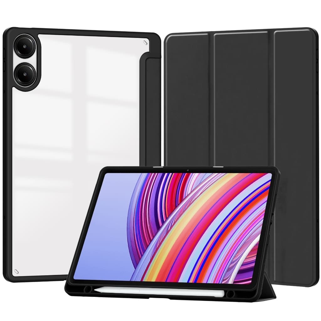 Capa Case Acrílico Para Redmi Pad Pro 12,1"/ Poco Pad 12,1" (2024) Com Suporte Caneta
