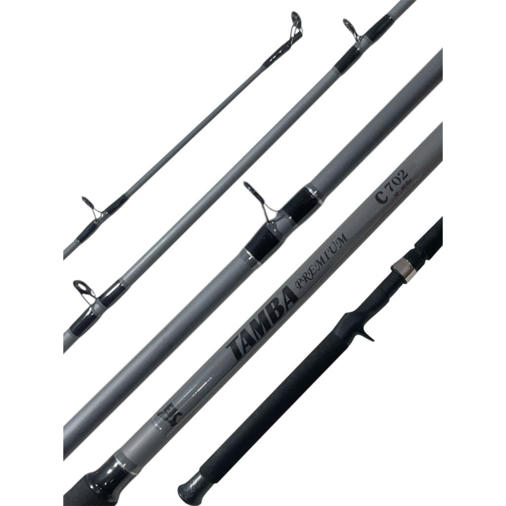 Vara Pesca TAMBA Premium ( Pesqueiro ) 2,10mtr. Carretilha ou Molinete 30-60lbs  2 Partes