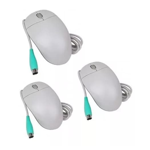 Mouse Ball Esfera Scroll Ps2 Branco Antigo 1 Peça