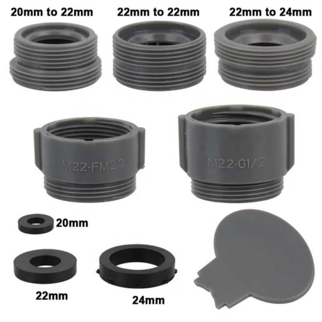 Kit Adaptador Para Torneira De 6 Peças Pia Macho E Fêmea Conjunto De Cozinha