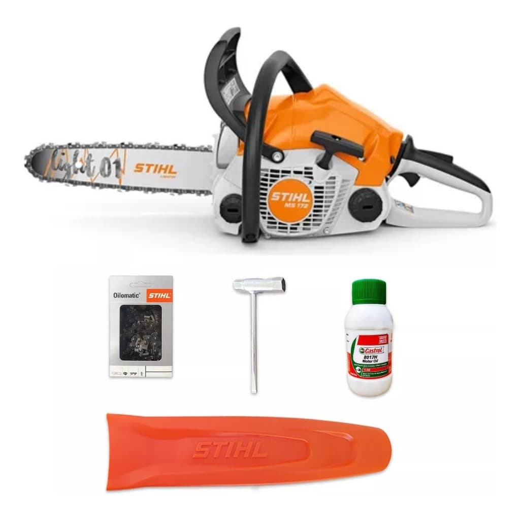 Motosserra A Gasolina Stihl Ms 172 31,8cc Sabre 35cm Original