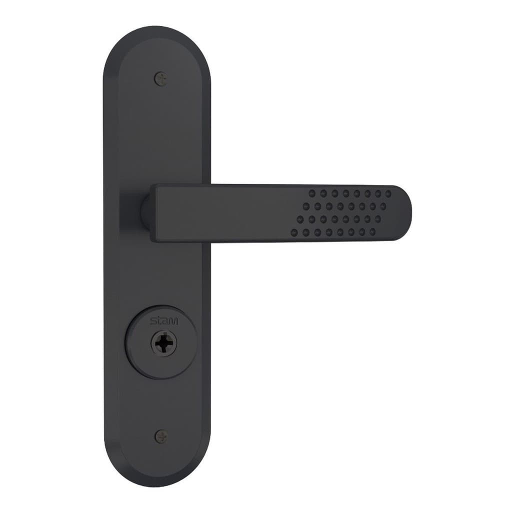 FECHADURA PORTA  STAM 1800/21 PRETO FOSCO