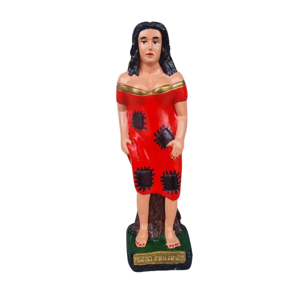 Imagem Maria Mulambo 20cm Gesso Umbanda Cadomble