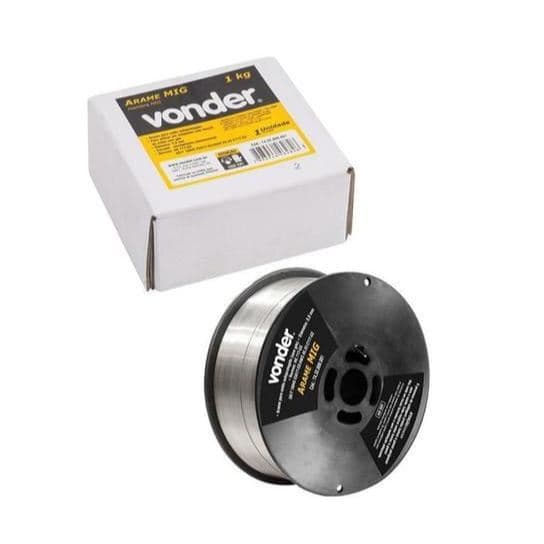 ARAME SOLDA MIG 0.8 1KG - VONDER