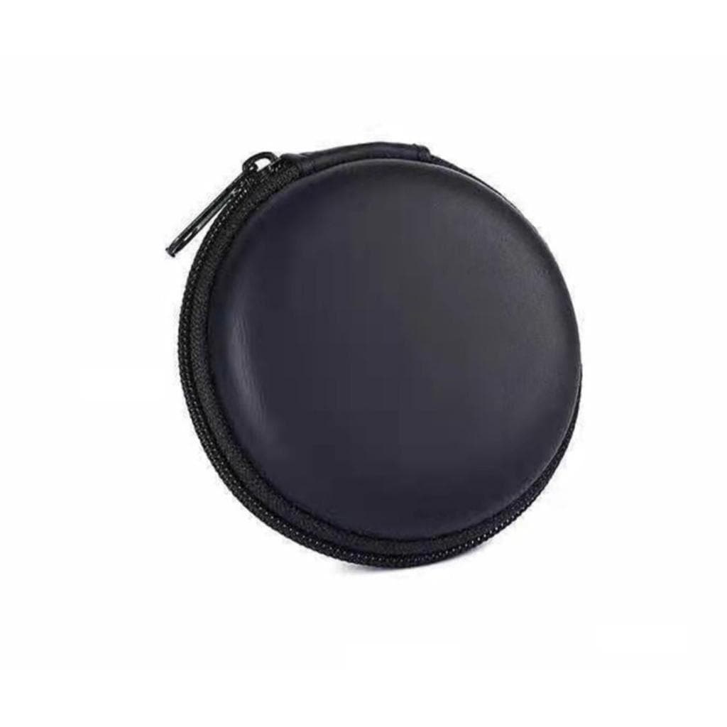 Case Fone De Ouvido Pequeno Estojo Bag Capa Porta Cabo Eva Cor Preto