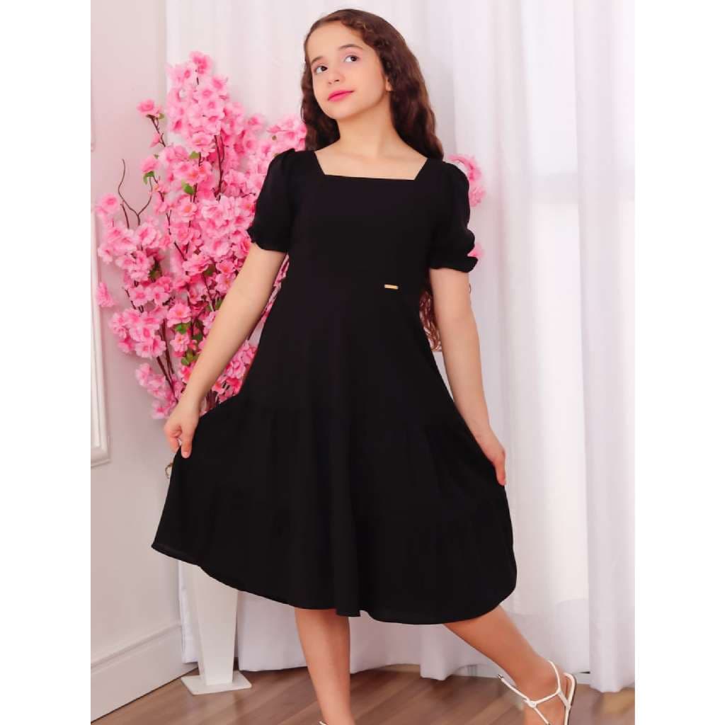 Vestido Juvenil Midi Social