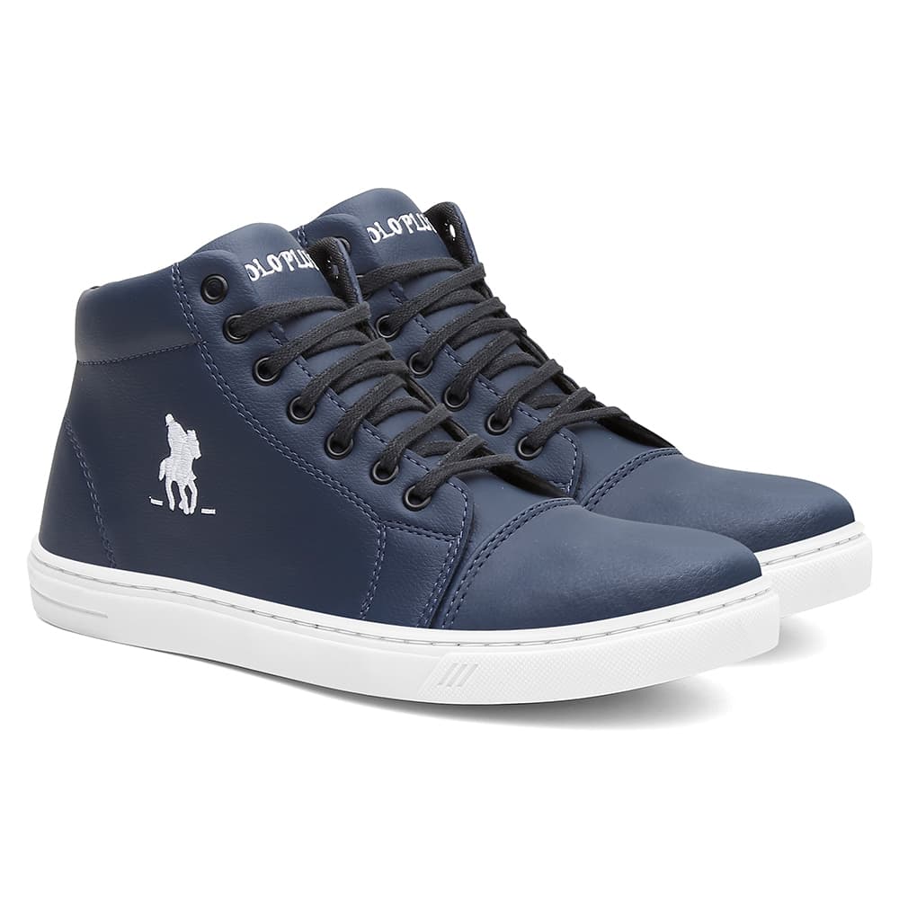 Tênis Botinha Polo Plus Masculino Original Casual Cano Médio Oferta Do Dia