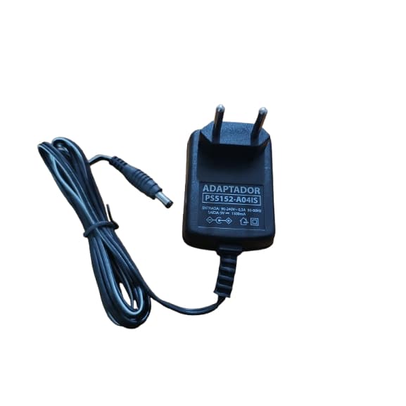 Fonte 5V 1500mA 90-240v 0,3A 5--60Hz Pino P4