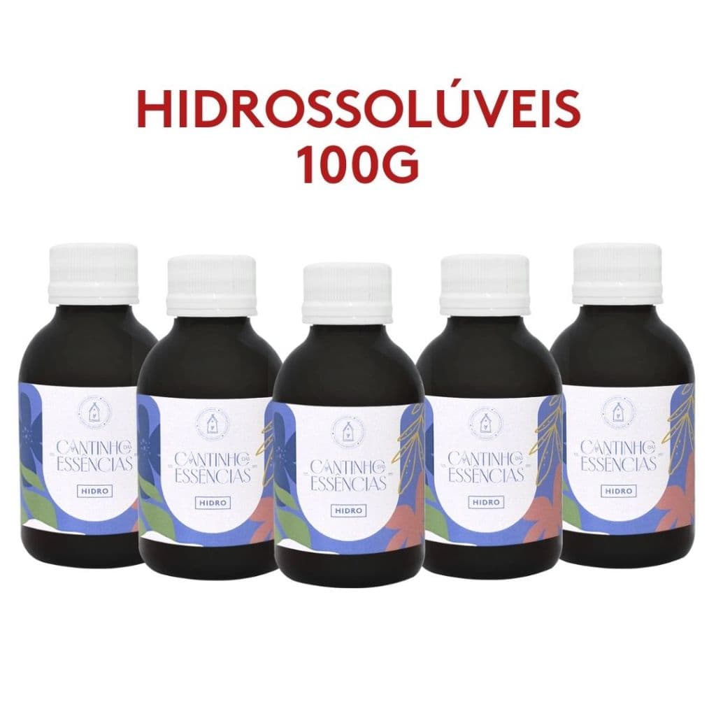 Essência Hidrossolúvel 100g - à Base de Água. Para Home Spray, Aromatizador elétrico, Umidificador de Ambientes