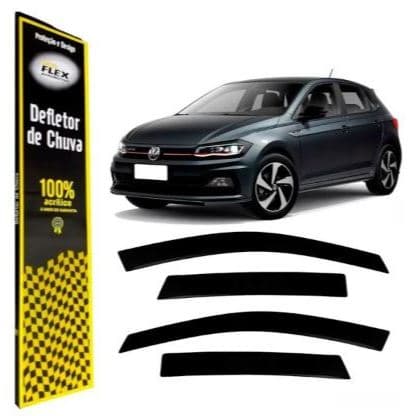 Calha De Chuva: Polo Hatch 2017 adiante - 4 Portas (Ref: 30028)