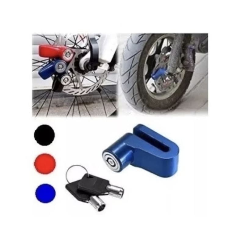 Cadeado Trava Para Moto Bloqueador LK-BL09 Disco de Moto