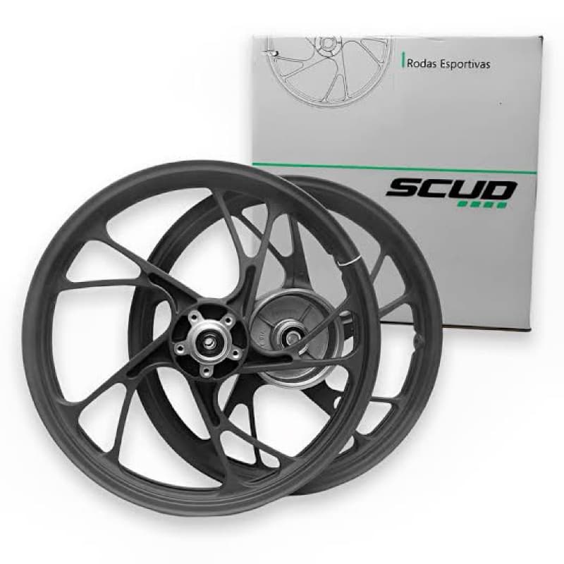 Rodao roda pe de galinha titan 150 fan 150 2004 2005 2006 2007 2008 2009 2010 2011 2012 a 2013 Freio a Disco SCUD
