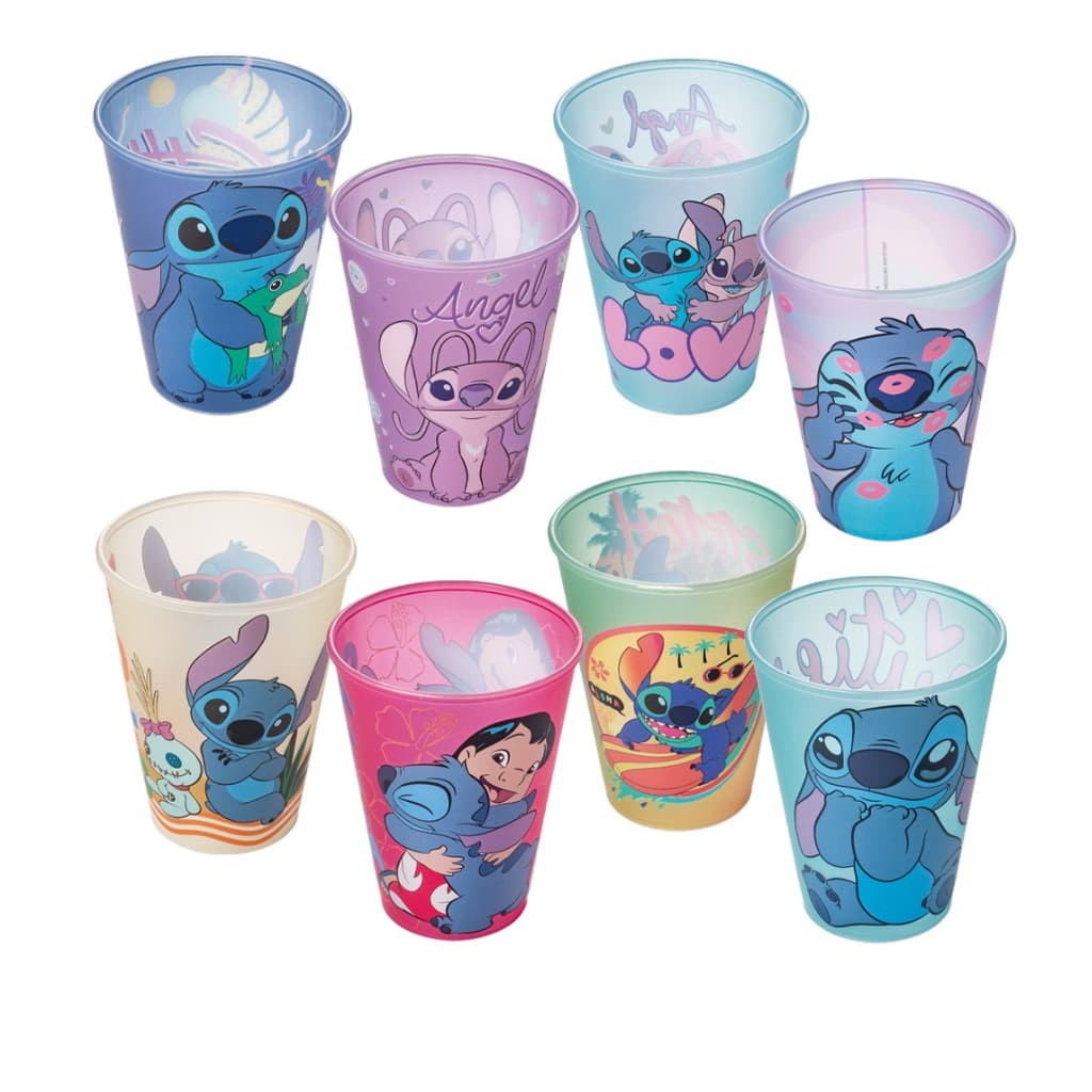 KIT COM 6 COPOS STITCH OU DIVERTIDAMENTE OU MINNIE- COPOS INFANTIS COPOS PARA FESTA.