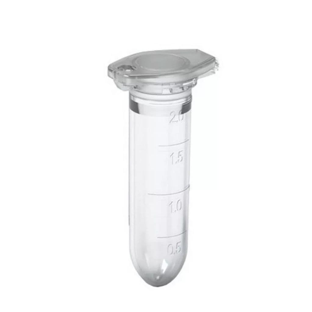 Microtubo de centrifugação 2,0ul pacote C/500 unidades