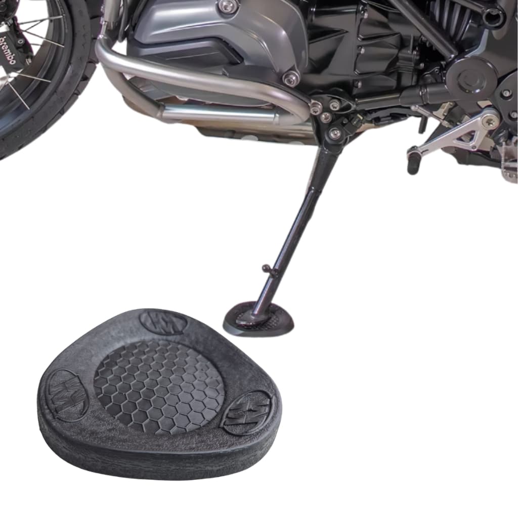 Tapete Apoio Protetor Piso Para Descanso Pezinho Moto Lateral Universal