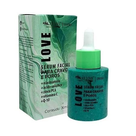serum max love para cravos e poros