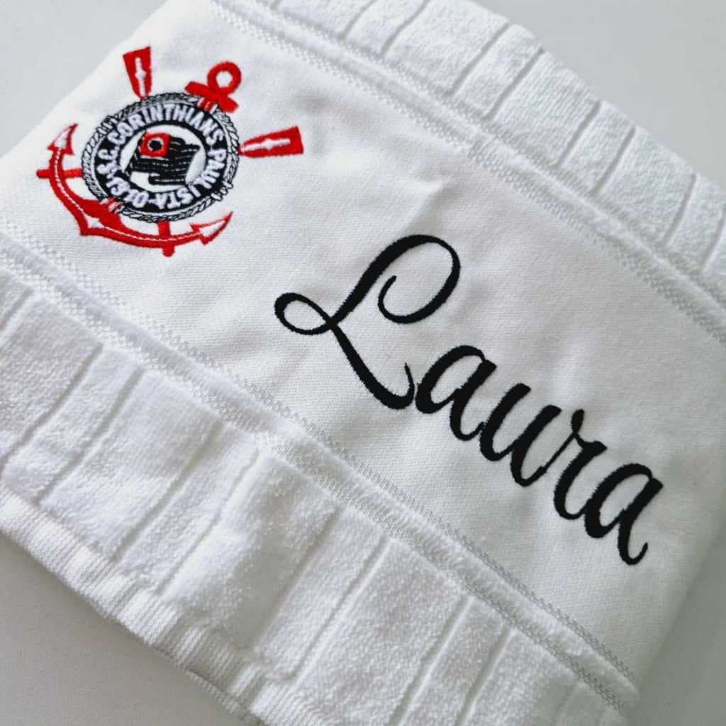 Toalha de BANHO Bordada Personalizada Para Dia dos Pais Nome |Presente Aniversario|Dia dos Pais|Dia dos Namorados