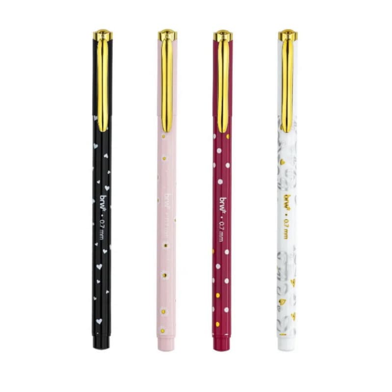 caneta Unic Stamp BRW | Caneta decorada | Caneta Estampada