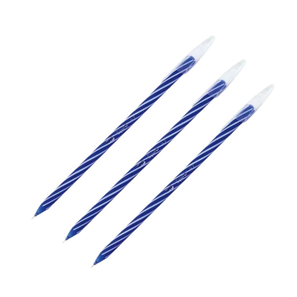 Caneta Cis Spiro 0.7mm - Kit 3 Unidades Cores Diversas
