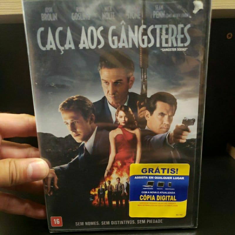 CAÇA AOS GÂNGSTERES DVD LACRADO