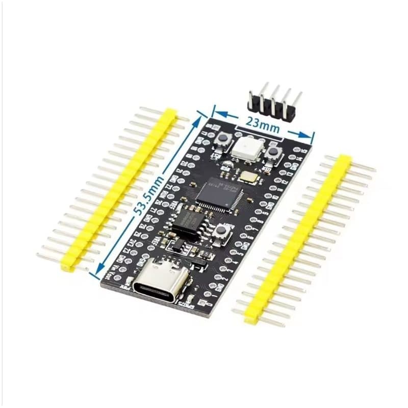 Tzt raspberry pi pico placa rp2040  black 16MB