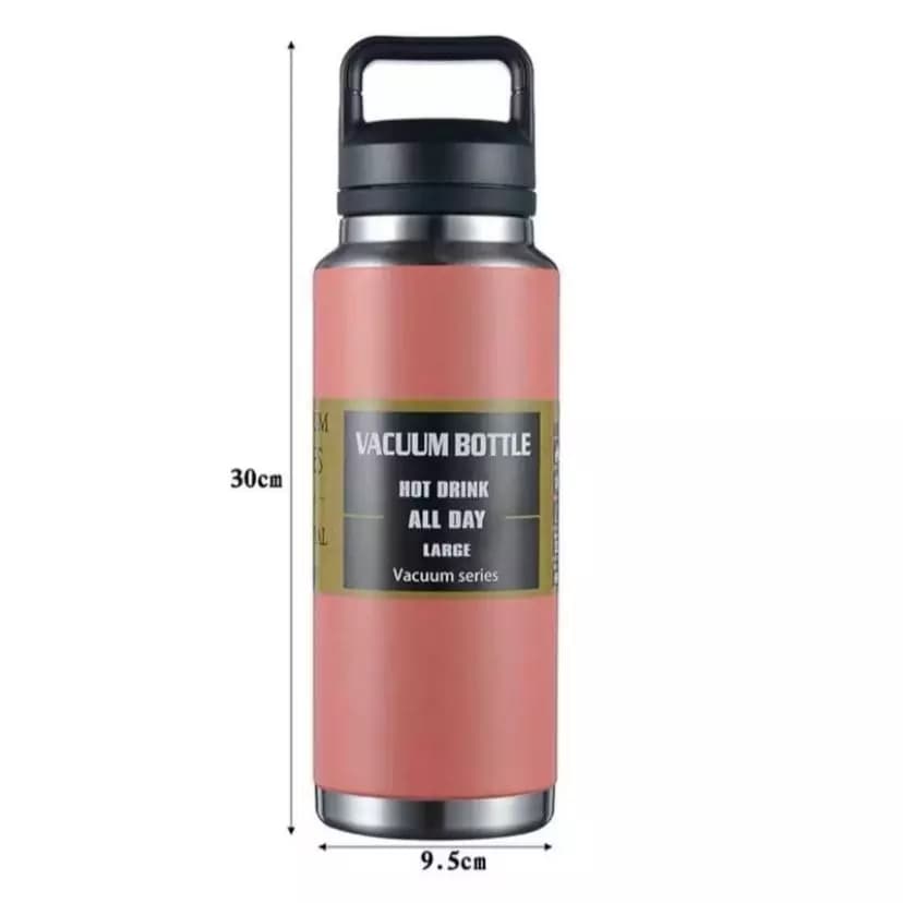 Garrafa Térmica Vacuum Sport 800ml /Academia E Ciclismo AÇO Inox