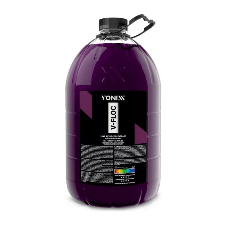 V-FLOC 5L Vonixx Shampoo Automotivo Neutro Concentrado