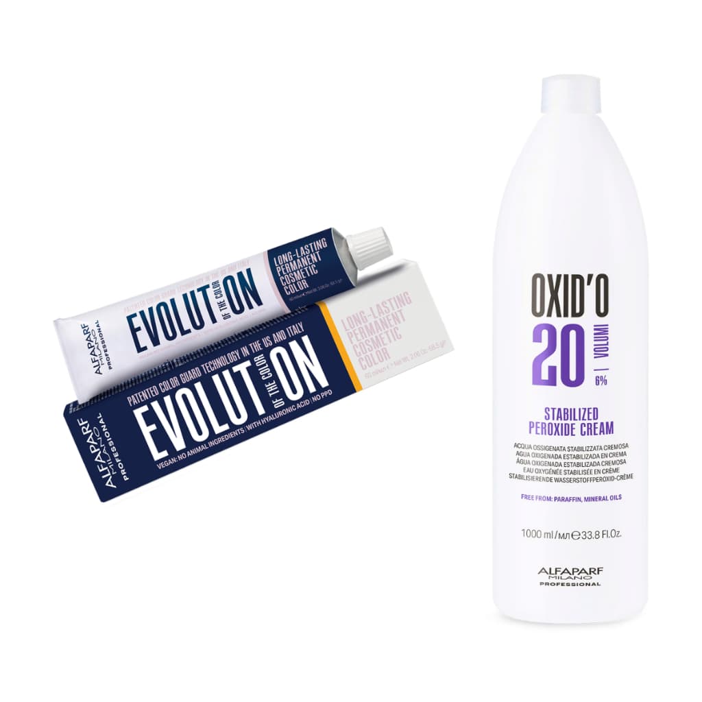 1 Coloração Evolution Alfaparf + 1 Ox Litro Escolha