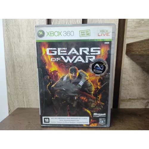 Jogo Gears Of War Original Para Xbox 360 - Midia Física