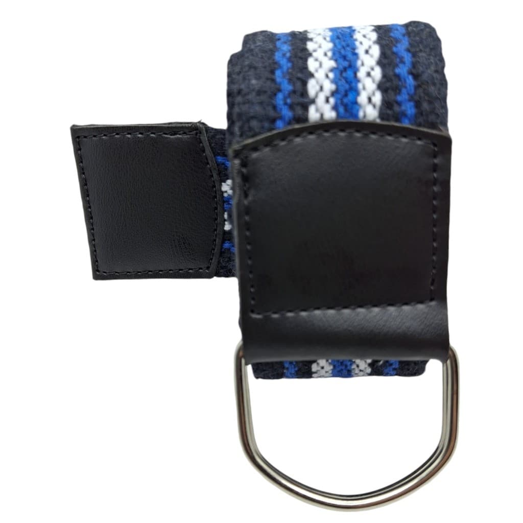 Cinto Masculino De Lona Borda Gorgurão Fivela Meia Argola Alta Qualidade Top