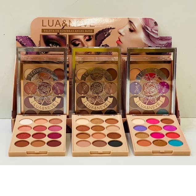 PALETA DE SOMBRAS ANGEL ROSE LUA E NEVE