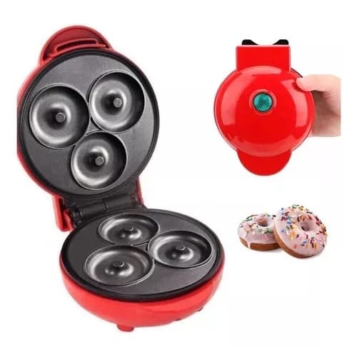 Máquina de Fazer Donuts Caseira 110V – Antiaderente, Compacta e Prática