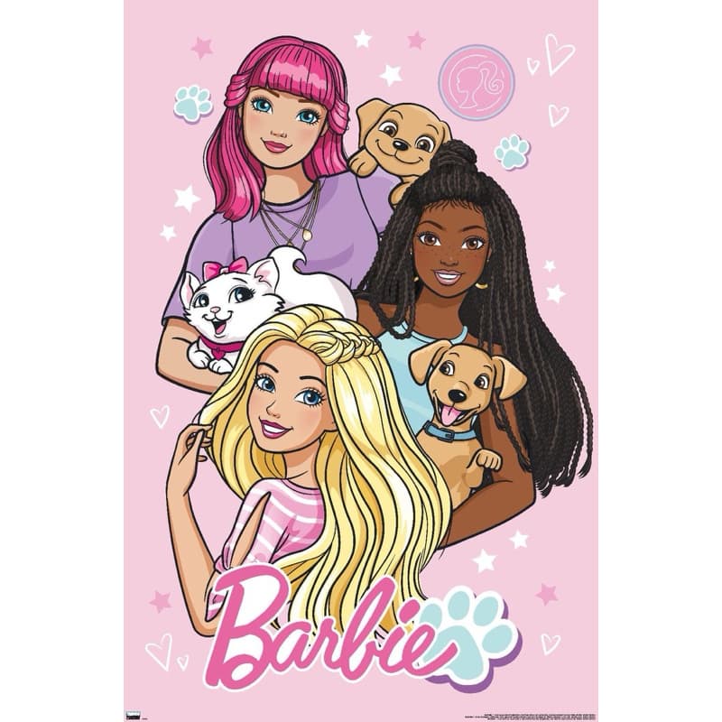 Caderno Barbie Brochura 96 folhas grande ou pequeno personalizado