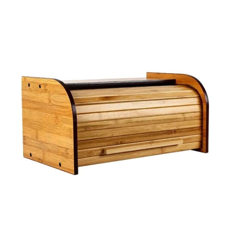 Cesto Porta Pães Planeta Bambu Envernizado 39cm