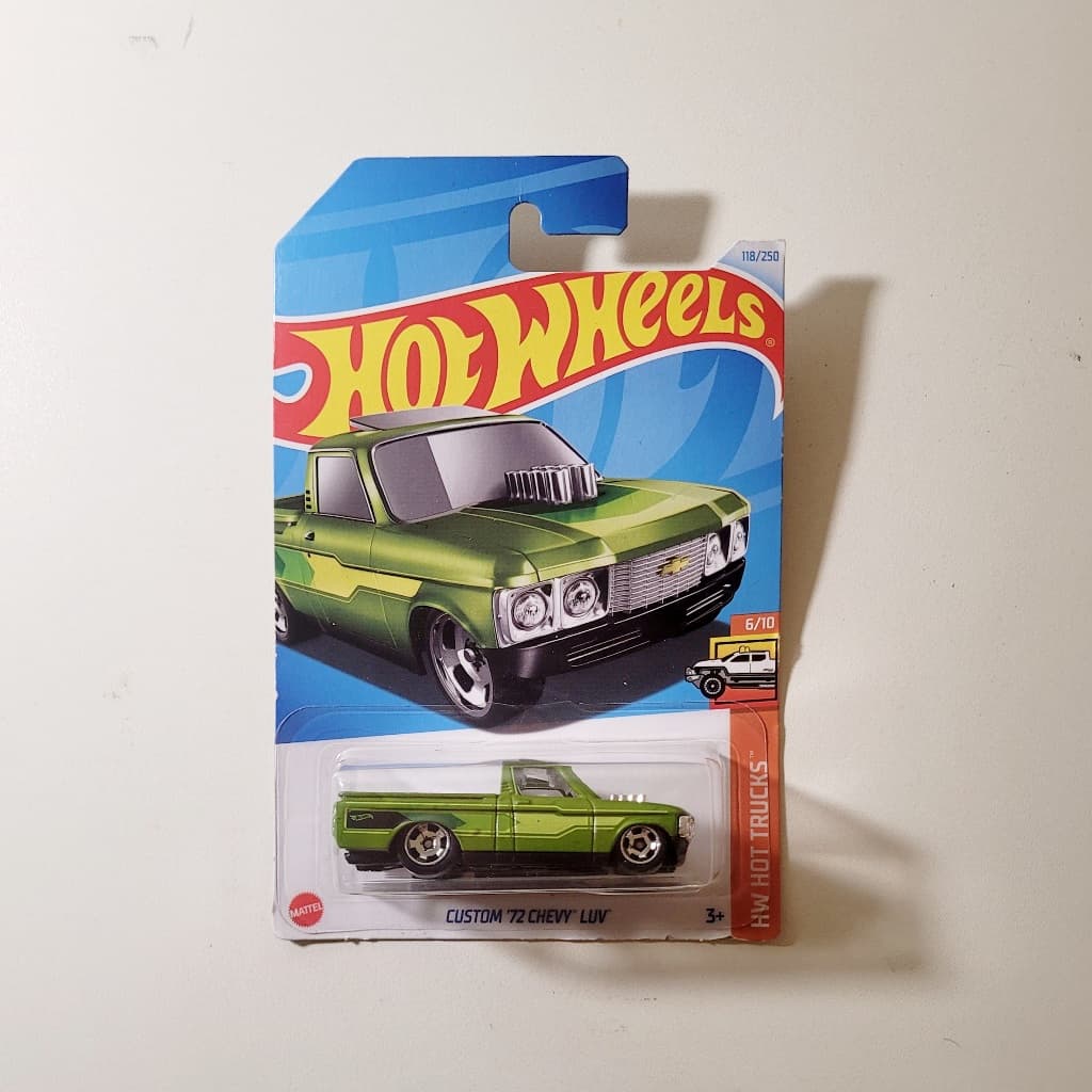 Hot Wheels Custom 72 Chevy Luv Carrinho HW Hot Trucks 118/250