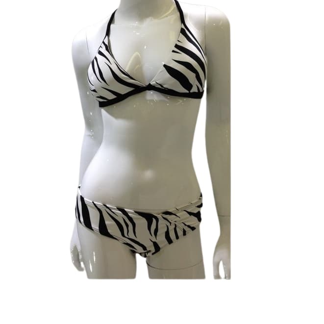 1 Conjunto Biquíni 2 Peças Feminino Adulto Top Com Bojo Calcinha Tanga