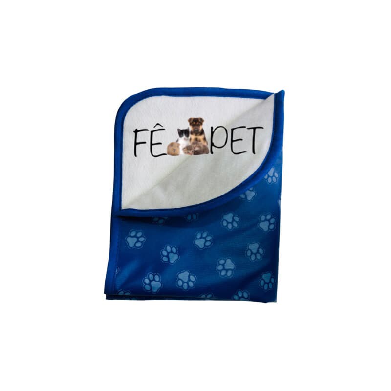 TAPETE HIGIÊNICO  ( Fê Pet) 1,00 x 1,00 azul caēs dogs