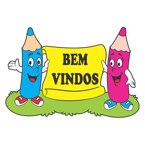 Painel Bem Vindo Lápis em E.V.A. / Painel Pedagógico / Escolar