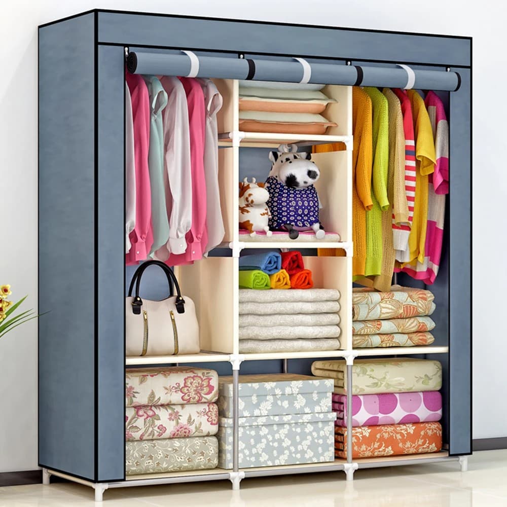 Guarda Roupa Dobrável Organizador De Roupas guarda roupa portátil dobrável