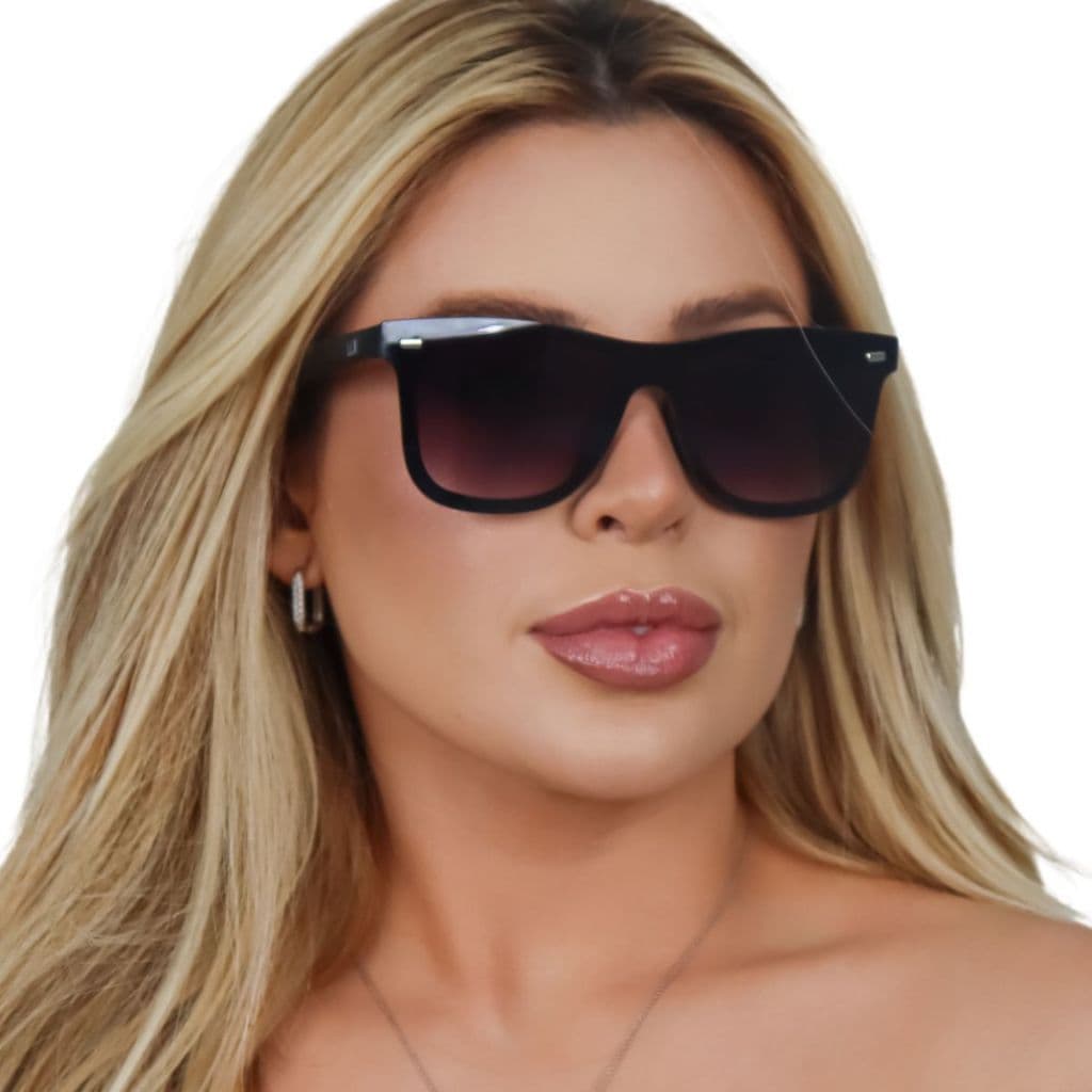 Óculos De Sol Moderno Unissex Original Casual Uv400 Lux