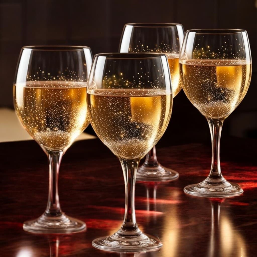 Conjunto Taças de Vidro 435ml Água e vinho Tinto Luxo 6 UN