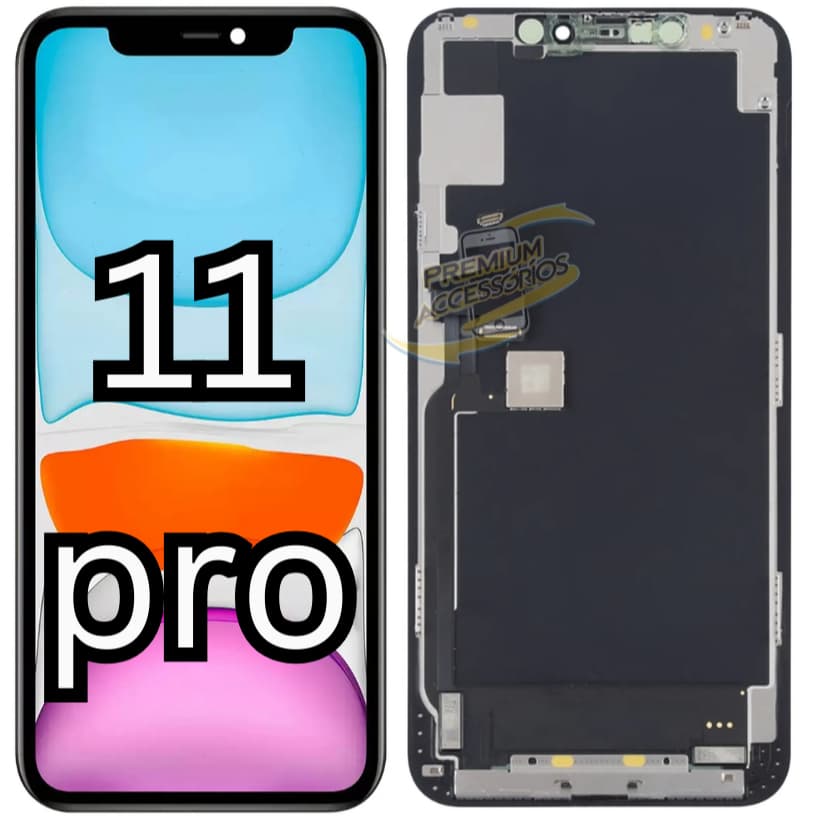 Tela Frontal Touch Display Lcd Iphone 11PRO Vivid  - Brilho e Cor Perfeitos