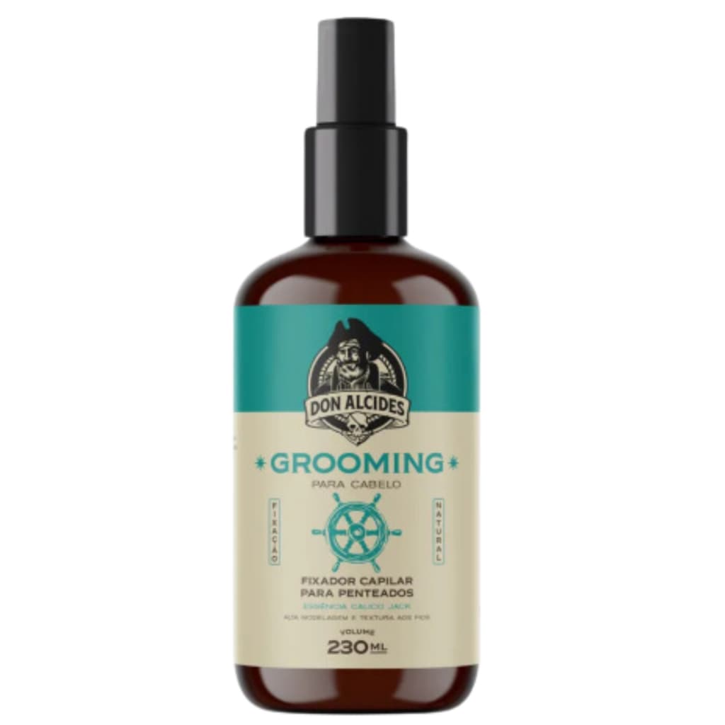 Groming Para Cabelo Calico Jack 230ml Don alcides com Óleo de coco e Óleo de rícino Hidrogenado